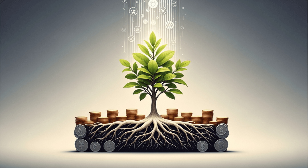 Conceptual image illustrating financial stability and direct fan support for musicians through subscription models.