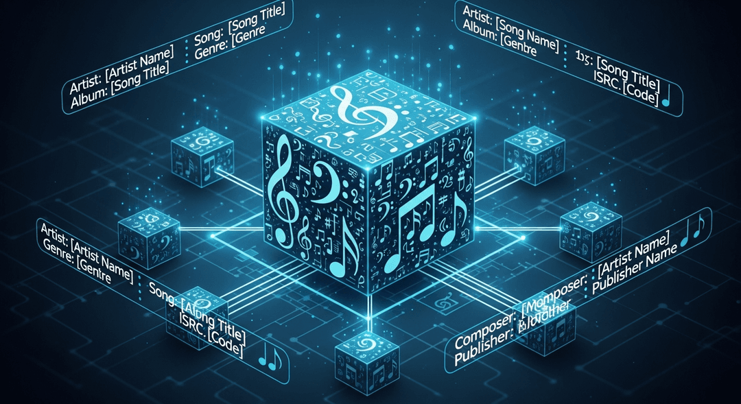 Managing accurate music metadata for music royalties and rights management