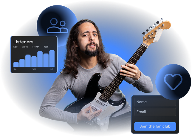 Tunepact Fan Hub analytics and fan growth preview