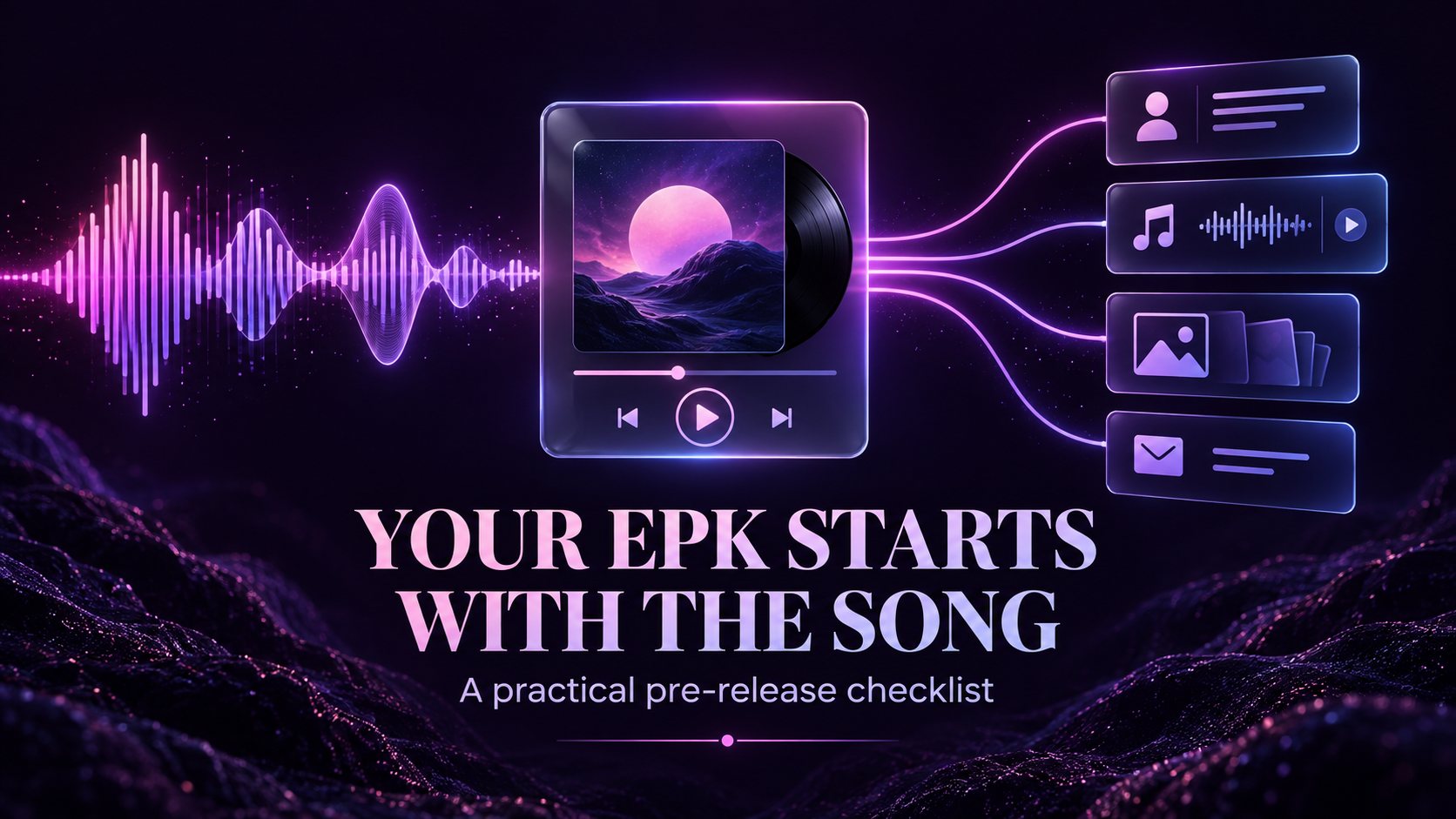 What Is an EPK for Musicians? A Practical Pre-Release Checklist - TunePact Blog