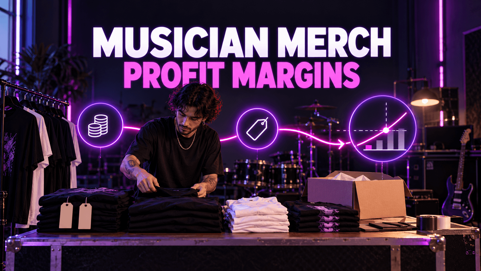 Musician Merch Profit Margins: A Practical Calculator - Tunepact Blog