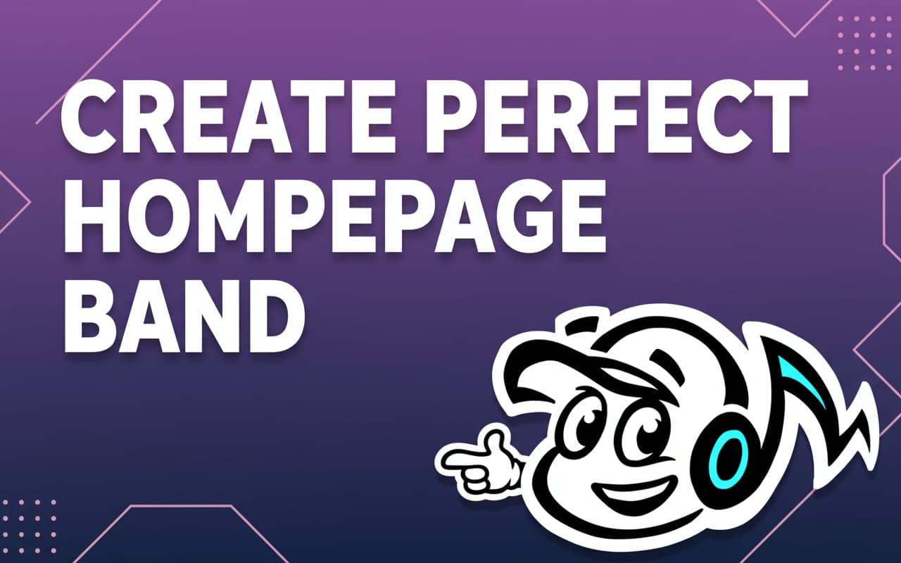 How to Create the Perfect Homepage for Your Band Website - Tunepact Blog