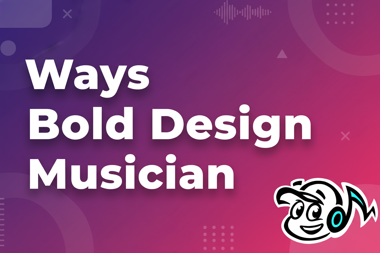 5 Ways to Use Bold Design in Your Musician Website - TunePact Blog