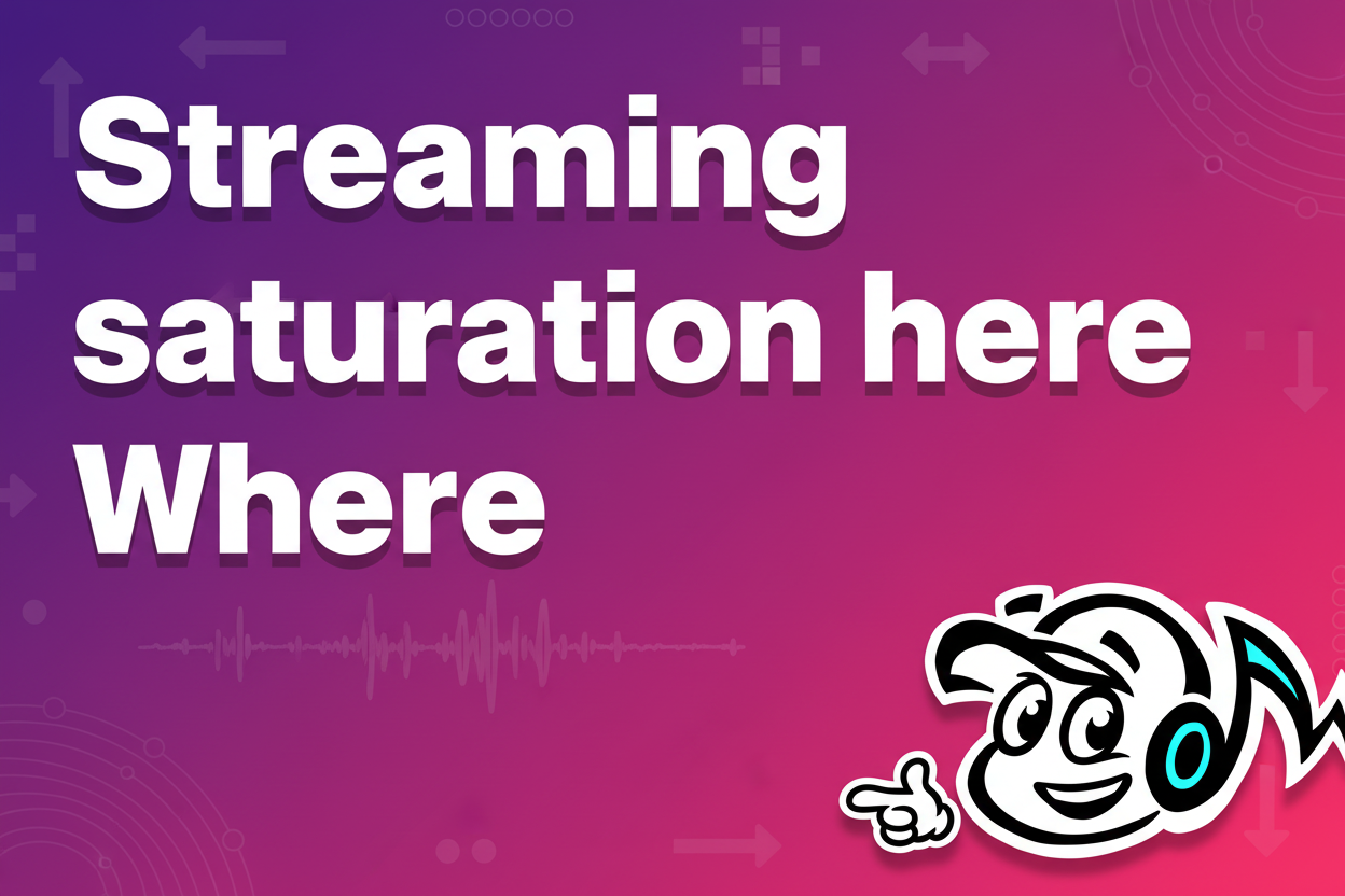 Streaming saturation is here — Where should independent artists focus in 2025? - TunePact Blog