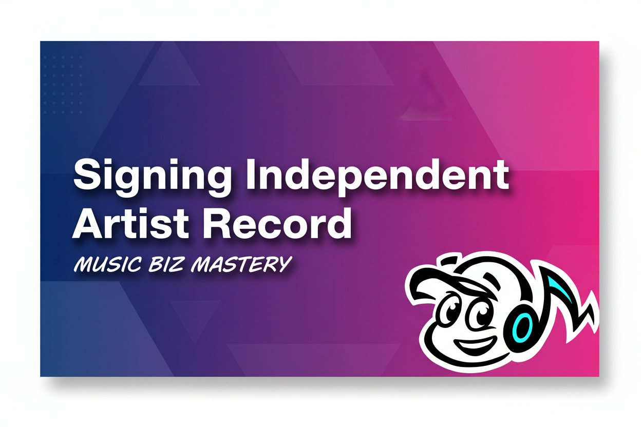 Is Signing an Independent Artist Record Deal Right for Your Career? - TunePact Blog
