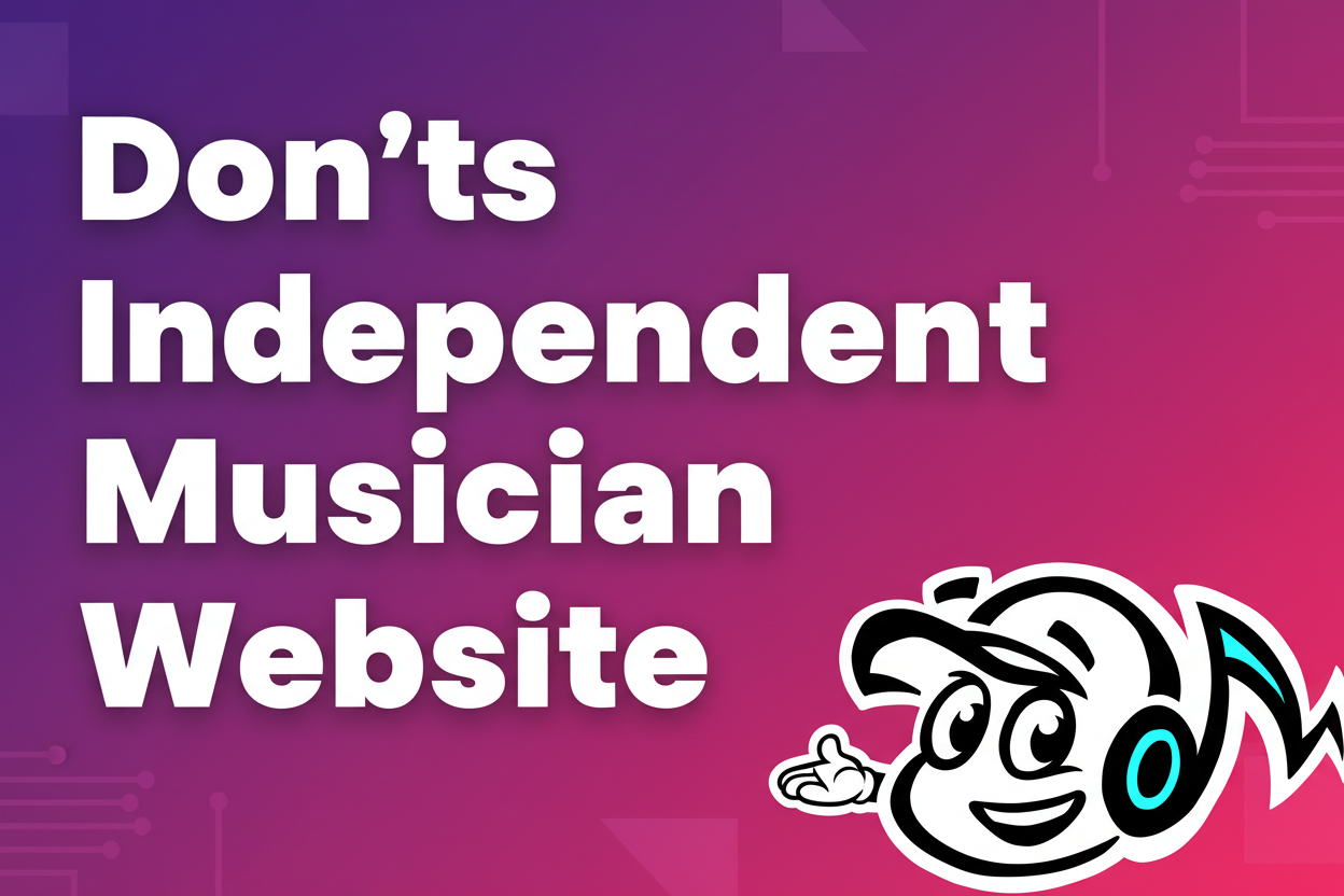 21 Dos and Don'ts for Your Independent Musician Website - TunePact Blog