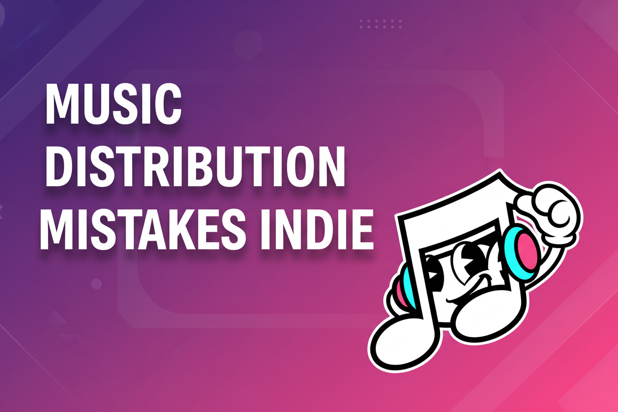 Top 5 music distribution mistakes indie artist make - TunePact Blog